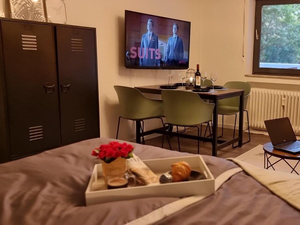 Tolle Wohnung Im Industrial Style Mit Parkplatz أشافنبورغ المظهر الخارجي الصورة